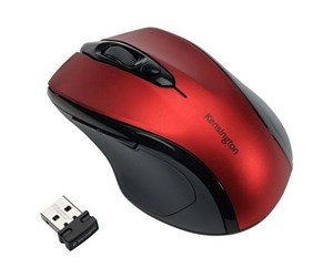 Mus - Kensington Pro Fit® Wireless Mouse - Ruby Red - Mus - Optisk - Rød - K72422WW