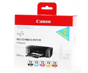 Printertilbehør blekk/toner - Canon PGI-72 / 6402B009 Multi Pack - Blekkpatron Blå - 6402B009