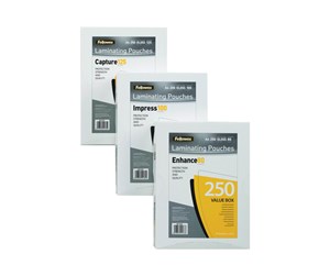 Laminering - Fellowes Laminating Pouches Enhance 80 micron 100 pcs. - 53061