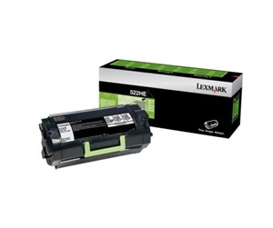 Printertilbehør blekk/toner - Lexmark 52D2H00 / 522H High Capacity Black Toner - Laser toner Svart - 52D2H00