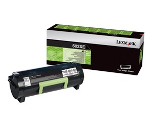 Printertilbehør blekk/toner - Lexmark 50F2X0E / 502XE High Capacity - Laser toner Svart - 50F2X0E