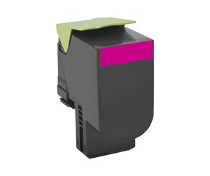 Printertilbehør blekk/toner - Lexmark 80C2XM0 / 802XM High Capacity Magenta Toner - Laser toner Rød - 80C2XM0