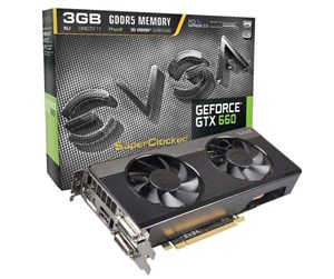 Grafikkort - EVGA GeForce GTX 660 - 3GB GDDR5 RAM - Grafikkort - 03G-P4-2665-KR