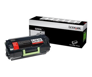 Printertilbehør blekk/toner - Lexmark 52D0HA0 / 520HA Black Toner - Laser toner Svart - 52D0HA0