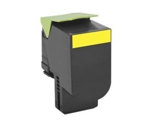 Printertilbehør blekk/toner - Lexmark 80C2HY0 / 802HY Return Program Toner - Laser toner Yellow - 80C2HY0