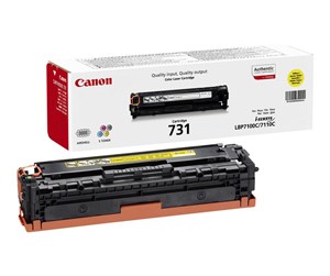 Printertilbehør blekk/toner - Canon CRG 731 / 6269B002 Yellow - Laser toner Yellow - 6269B002