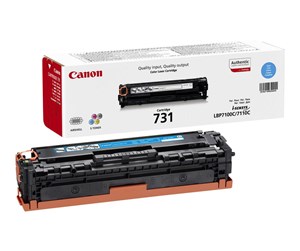 Printertilbehør blekk/toner - Canon CRG 731 / 6271B002 Cyan - Laser toner Blå - 6271B002