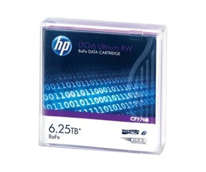 Backupmedia - Hewlett Packard Enterprise LTO-6 Ultrium Data Cartridge 6.25TB BaFe RW - C7976B