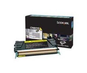 Printertilbehør blekk/toner - Lexmark Yelolows toner cartridge - Laser toner Yellow - C748H3YG