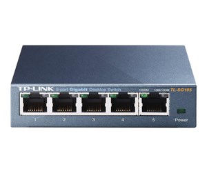 Switch/splitter - TP-Link TL-SG105 5-Port 10/100/1000Mbps Desktop Switch - TL-SG105