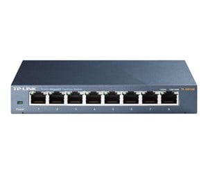 Switch/splitter - TP-Link TL-SG108 8-Port 10/100/1000Mbps Desktop Switch - TL-SG108