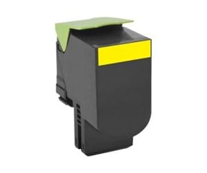 Printertilbehør blekk/toner - Lexmark 80C2HYE - Laser toner Yellow - 80C2HYE