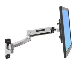 Veggmontering, AV-braketter & AV-møbler - Ergotron LX Sit-Stand Wall Mount LCD Arm 11.3 kg 42" 100 x 100 mm - 45-353-026