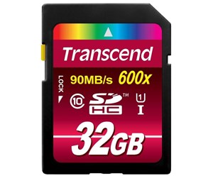 Minnekort - Transcend SDHC UHS-I 8 GB - Class 10 - TS32GSDHC10U1