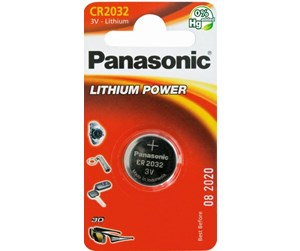 Batteri - Panasonic CR2032L/2BP - CR-2032L/1BP