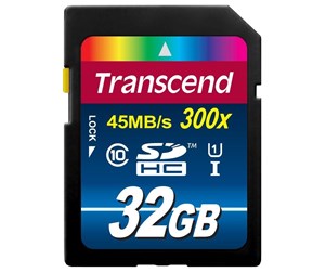 Minnekort - Transcend SDHC UHS-I Premium - 32GB - TS32GSDU1