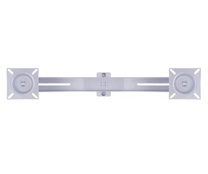 Veggmontering, AV-braketter & AV-møbler - Multibrackets M Public Display Stand Dual Screen Mount 10"-24" Silver - 7350022736344