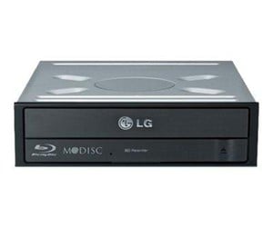 Optisk driver (DVD/BR/Floppy) - LG BH16NS40 - Bluray-ROM (Leser) - Serial ATA - Svart - BH16NS40.AUAU10B