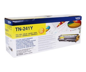 Printertilbehør blekk/toner - Brother TN241Y / TN 241Y Yellow Toner - Laser toner Yellow - TN241Y