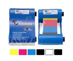 Printertilbehør blekk/toner - Zebra TrueColours i Series YMCKOK Eco Cartridge - Kassett til print-bånd Gul, Magenta, Cyan, Svart, Transparent - 800017-248