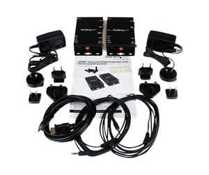 Repeater & Transceiver - StarTech.com HDMI over Cat5 Video Extender with RS232 and IR Control - ST121UTPHD2