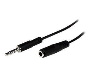 Diverse kabel - StarTech.com Slim 3.5mm Stereo Extension Audio Cable - MU1MMFS