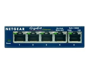 Switch/splitter - Netgear GS105 5 Port Gigaswitch - GS105GE