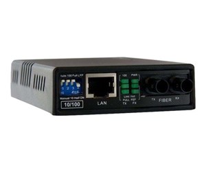 Repeater & Transceiver - StarTech.com 10/100 MM Fiber Copper Fast Ethernet Media Converter ST 2 km - MCM110ST2EU