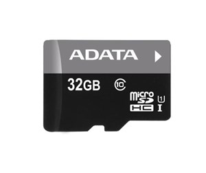 Minnekort - A-Data Premier MicroSD/SD - 80MB/s - 32GB - AUSDH32GUICL10-RA1