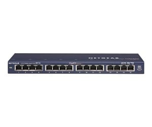 Switch/splitter - Netgear GS116 16 port 1000Mbit switch - GS116GE