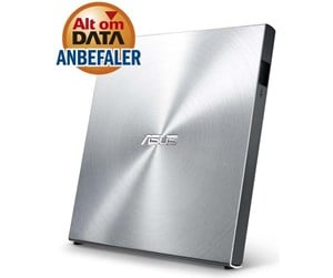 Optisk driver (DVD/BR/Floppy) - ASUS SDRW-08U5S-U - UltraDrive - DVD-RW (Brenner) - USB 2.0 - Sølv - 90DD0112-M20000