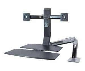 Skjermholder - Ergotron WorkFit-A Dual with Worksurface+ - 24-316-026