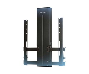 Veggmontering, AV-braketter & AV-møbler - Ergotron Glide Wall Mount HD 18 kg 55" 200 x 200 mm - 61-061-085