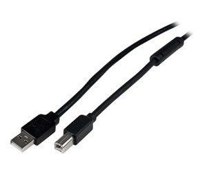 USB - StarTech.com Active USB 2.0 A to B Cable - USB2HAB65AC