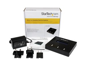 Harddisk-array - StarTech.com USBDUP12 1:2 Standalone USB 2.0 Flash Drive Duplicator and Eraser - USBDUP12