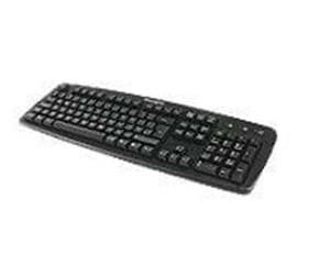 Tastatur - Kensington ValuKeyboard tastatur - Tastatur - Spansk - Svart - 1500109ES