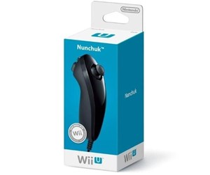 Spill - Tilbehør - Nintendo Nunchuck - Black - Controller - Nintendo Wii U - 172005