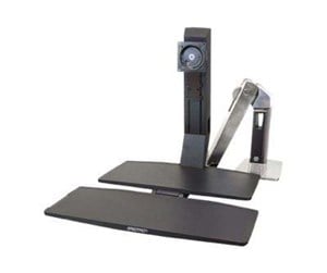 Skjermholder - Ergotron WorkFit-A Single LD with Worksurface+ - 24-317-026