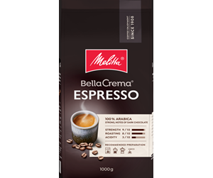 Kaffe & Espresso - Melitta Bella Crema Espresso 1kg - 4002720008300