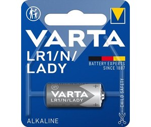 Batteri - VARTA LR1/N/LADY - 04001101401