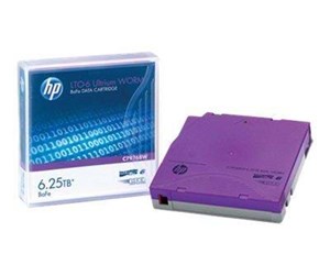 Backupmedia - Hewlett Packard Enterprise LTO6 Ultrium 6.25 TB BaFe WORM Data Cartridge - C7976BW