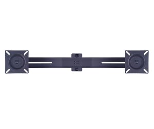 Veggmontering, AV-braketter & AV-møbler - Multibrackets M Public Display Stand Dual Screen Mount 10"-24" Black - 7350022736375