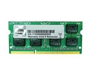 RAM - G.Skill Apple RAM SO DDR3-1066 SC - 4GB - FA-10666CL9S-4GBSQ