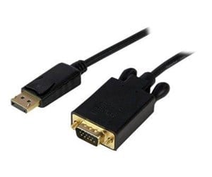 Skjermkabel - StarTech.com DisplayPort to VGA Adapter Cable DP to VGA - DP2VGAMM6B