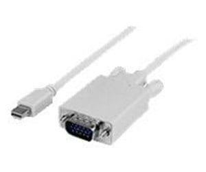 Skjermkabel - StarTech.com Mini DisplayPort to VGA Adapter Cable mDP to VGA - MDP2VGAMM3W