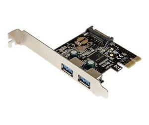 Kontroller - StarTech.com 2 Port PCI Express USB 3.0 Controller Card w/ SATA Power - PEXUSB3S23