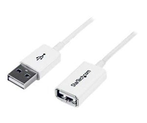 USB - StarTech.com USB 2.0 Extension Cable A to A - USBEXTPAA2MW