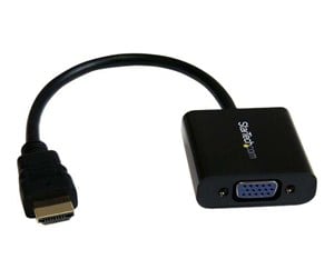 Skjermkabel - StarTech.com HDMI to VGA Adapter Converter for Desktop / Laptop / Ultrabook video transformer - HD2VGAE2