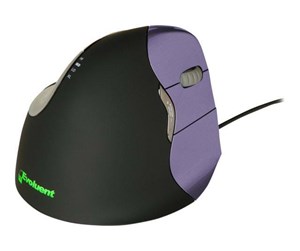 Mus - Bakker Elkhuizen Evoluent Vertical Mouse - Ergonomisk mus - Optisk - BNEEVR4S