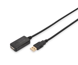 Repeater & Transceiver - DIGITUS DA-70130-4 USB 2.0 Active Extension Cable - DA-70130-4